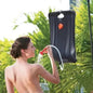 20L solar shower bag with thermometer