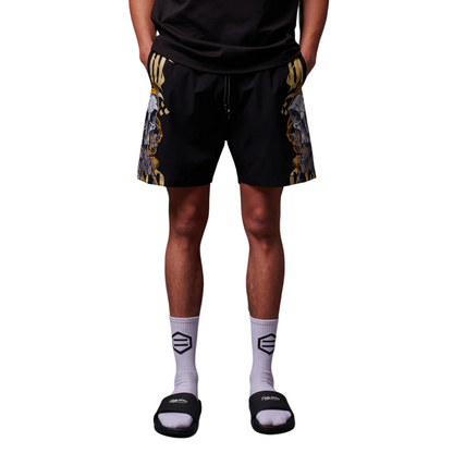 Dolly Noire Costume Boxer da uomo Desert Skull WW619-WC-01 nero