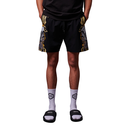 Dolly Noire Costume Boxer da uomo Desert Skull WW619-WC-01 nero