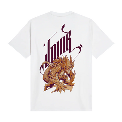 Dolly Noire maglietta manica corta in cotone Desert Dragon ts622-tt-02 bianco