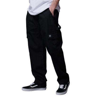 Dolly Noire pantalone largo con tasconi Lanced Classic nero