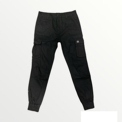 Dolly Noire Pantalone Cargo Ripstop PA901-PD-01 Black – stile urban, resistente, versatile