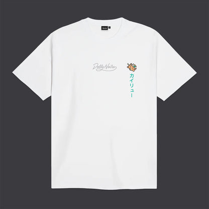 Dolly Noire Men's Dragonite Evolution Pokémon White T-Shirt - TS1153-TT-02