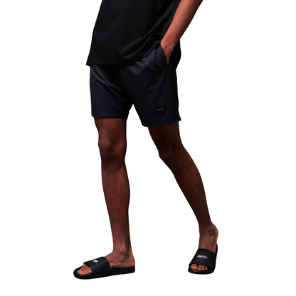 Dolly Noire costume da bagno a pantaloncino da uomo Asso di Denari WW916-WC-01 nero