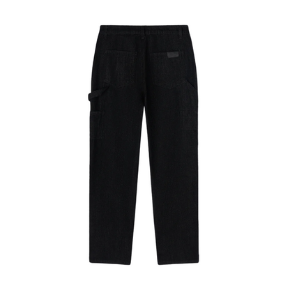 Dolly Noire pantalone in jeans da uomo carpentiere pa683-qp-01 nero