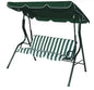 3-seater swing with steel frame Various Colours