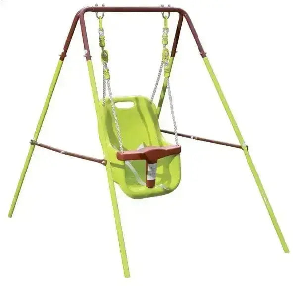Dondolo altalena da giardino baby 150x95x120h
