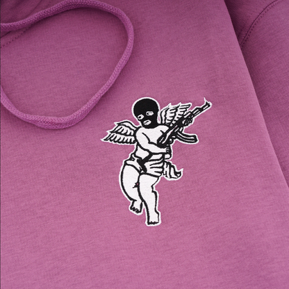 Doomsday felpa da adulto con cappuccio No More Space Embroidered iris