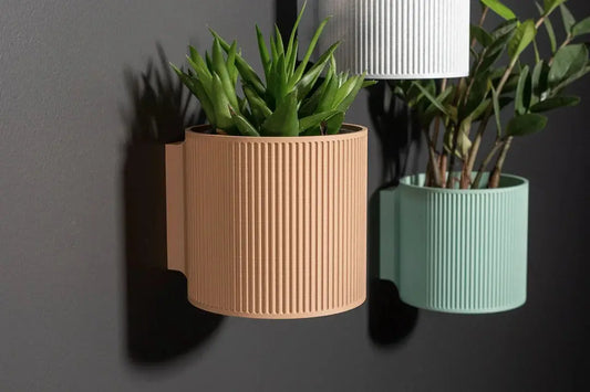 FLOURISH – Fioriera Modulare da Parete in PLA 3D Home Decor