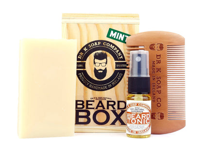 Dr K Soap Beard Box Mint