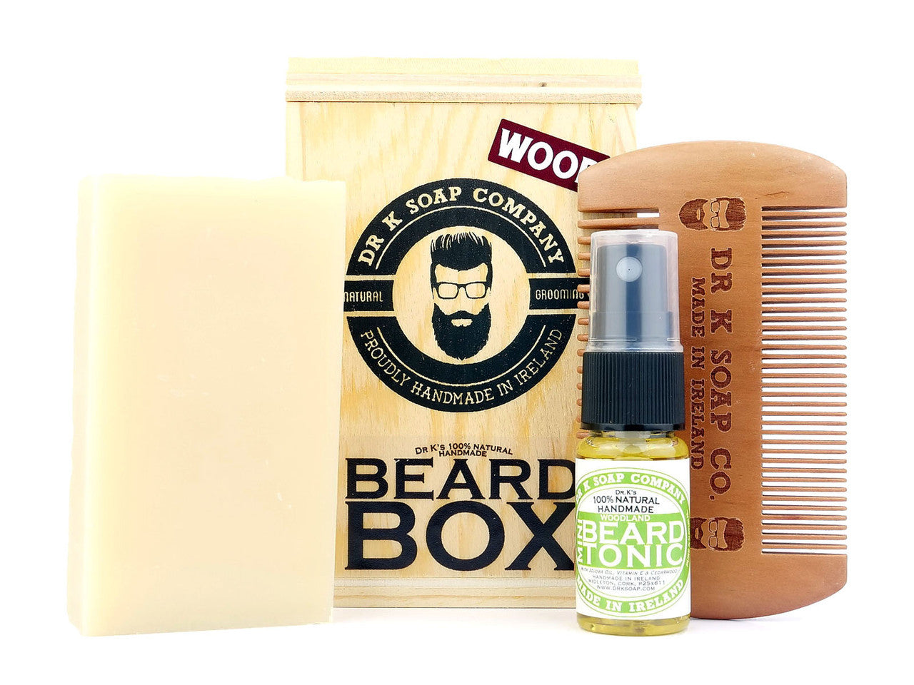Dr K Soap Beard Box Woodland