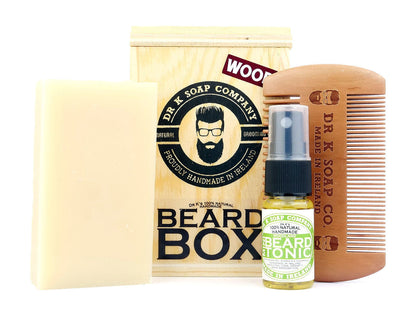 Dr K Soap Beard Box Woodland