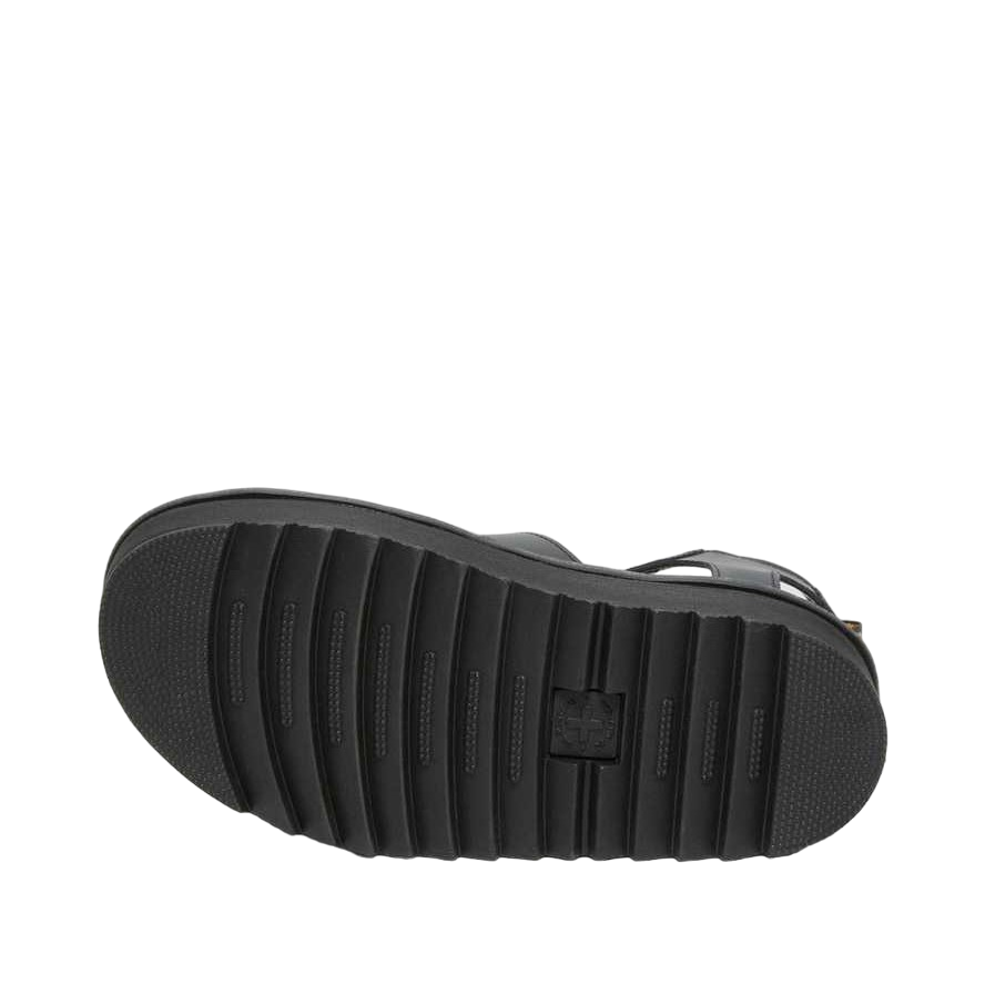 Dr. Martens Sandali Platform in pelle Blaire Hydro Stile Gladiatore 27296001 nero