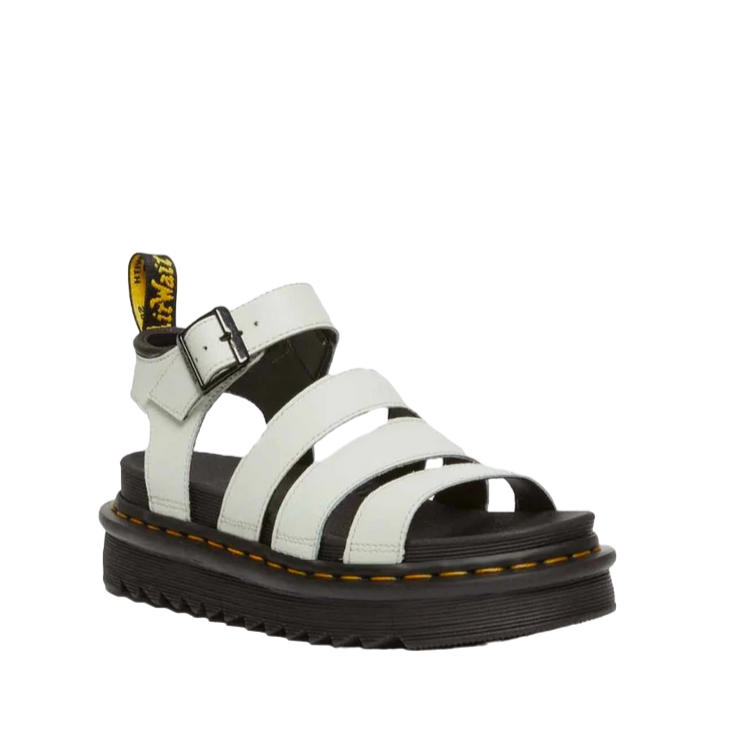 Dr. Martens sandalo da donna in pelle con cinturino Blaire Athena 31520763 fumo di menta