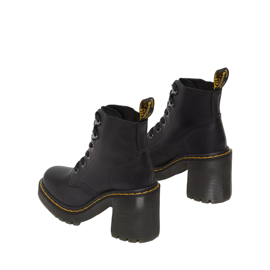 Dr. Martens stivale da donna in pelle con tacco Jesy 27613001 nero