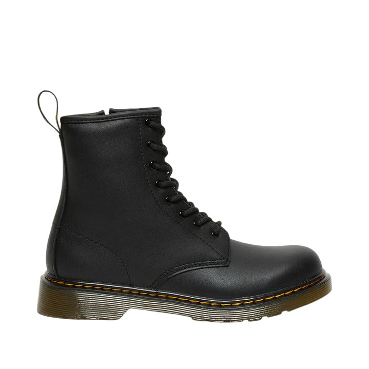 Dr. Martens 1460 Y Junior Black – Anfibio con Zip Laterale | Pelle Softy, Comfort e Stile Iconico