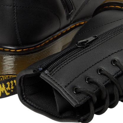 Dr. Martens 1460 Y Junior Black – Anfibio con Zip Laterale | Pelle Softy, Comfort e Stile Iconico