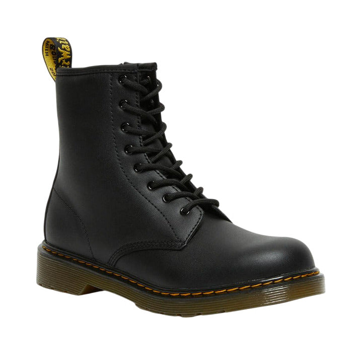 Dr. Martens 1460 Y Junior Black – Anfibio con Zip Laterale | Pelle Softy, Comfort e Stile Iconico