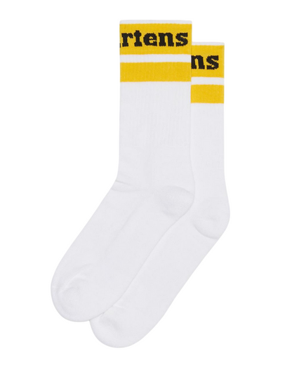 Dr. Martens Calzino Athletic Logo AC681103 Bianco – Comfort Iconico