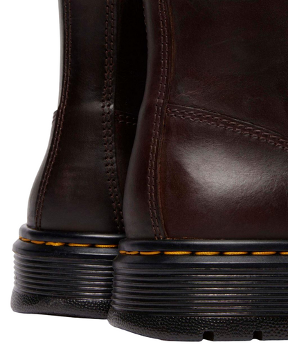 Dr. Martens – Stivaletto Brookline Chukka 41681200 Marrone Scuro | Chukka Urban Heritage, Pelle Premium, Comfort Everyday