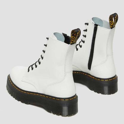 Dr. Martens Anfibio Donna Jadon Zeppa 15265100 Bianco Lucido