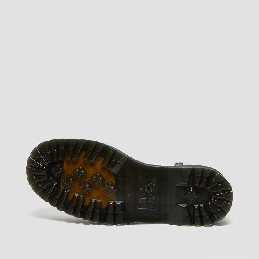 Dr. Martens Anfibio Donna Jadon Zeppa 15265100 Bianco Lucido