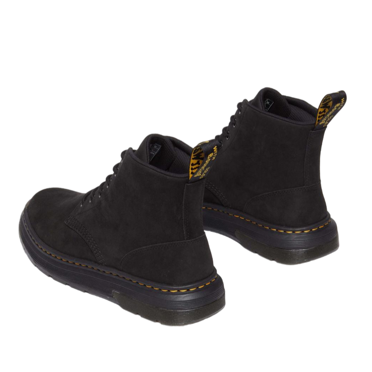 Dr. Martens stivale in pelle con laccio da uomo Crewson Chukka 31674001 nero
