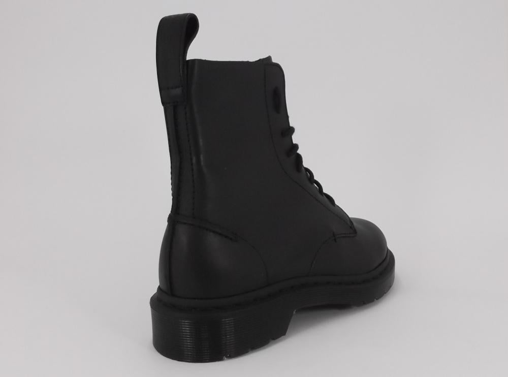 Dr. Martens Pascal Decon Naples Stivaletto Nero - Pelle Decostruita Uomo