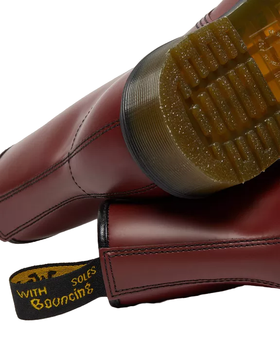 Dr. Martens 1460 Smooth Cherry Red - Anfibio Rosso Ciliegia Iconico