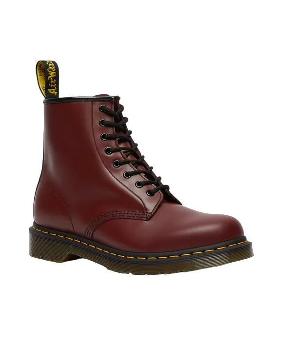 Dr. Martens 1460 Smooth Cherry Red - Anfibio Rosso Ciliegia Iconico