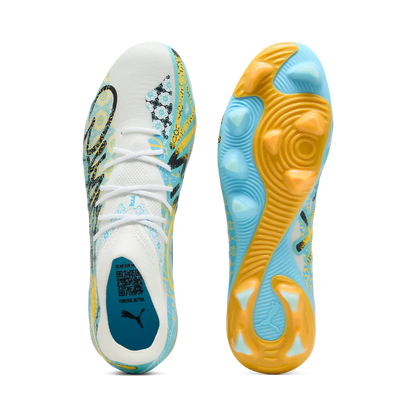 Puma FUTURE 9 MATCH PLAYMAKER FG/AG 109217 01 Uomo Bianco - Scarpe Calcio Uomo FG/AG