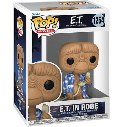 Funko Pop Movies E.T. der Außerirdische – E.T. im Bademantel (1254) 40th Vinyl Figur