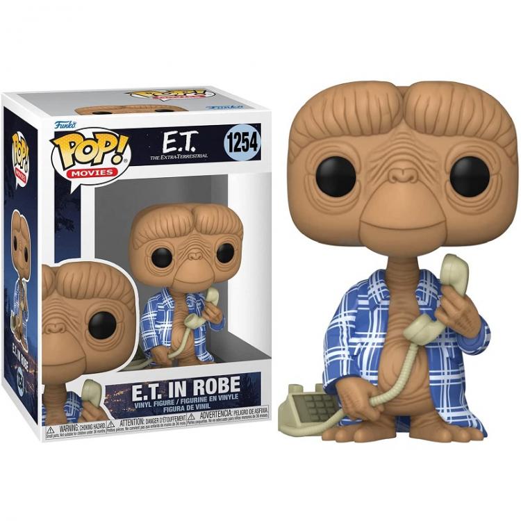Funko Pop Movies E.T. der Außerirdische – E.T. im Bademantel (1254) 40th Vinyl Figur