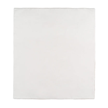 Coperta off-white e beige