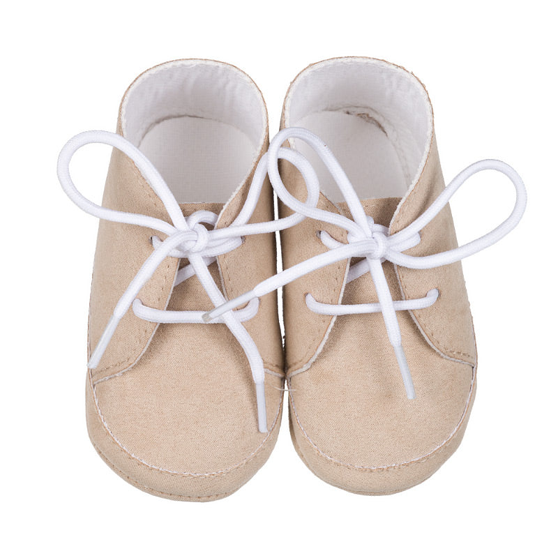 Scarpe beige scamosciate