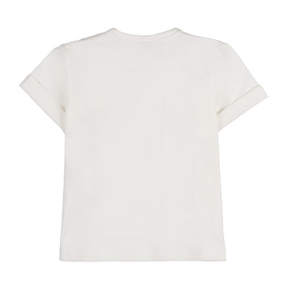 T-shirt con grafica marrone