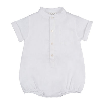 Body camicia bianca in lino