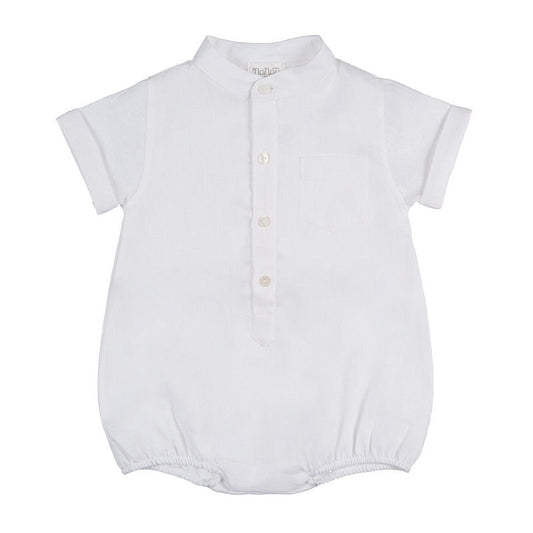 Body camicia bianca in lino