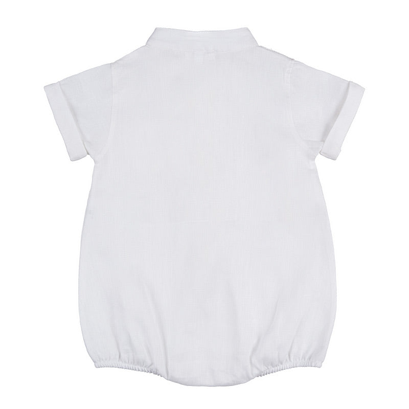 Body camicia bianca in lino