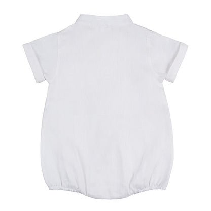 Body camicia bianca in lino