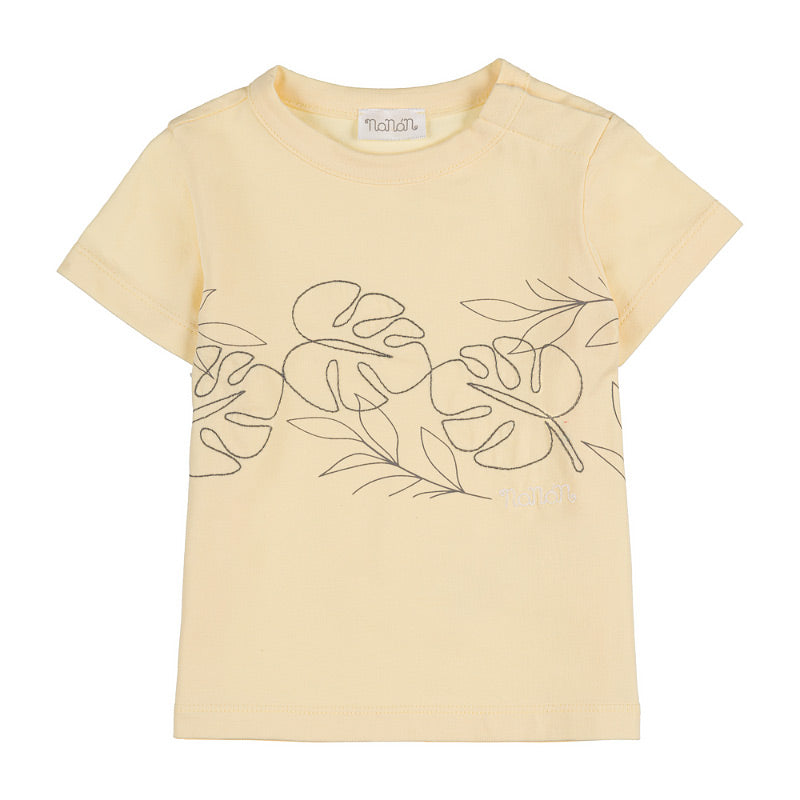 T-shirt in jersey gialla