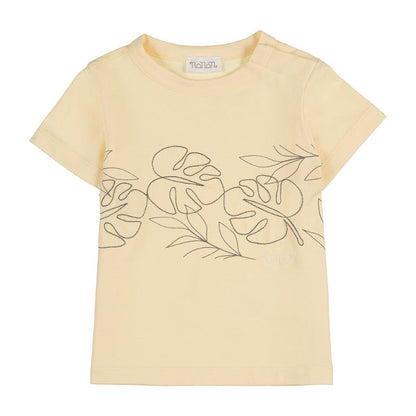 T-shirt in jersey gialla