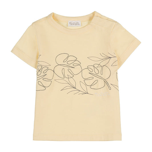 T-shirt in jersey gialla