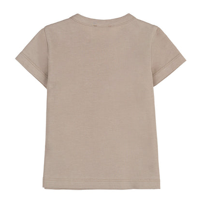 T-shirt in jersey marrone