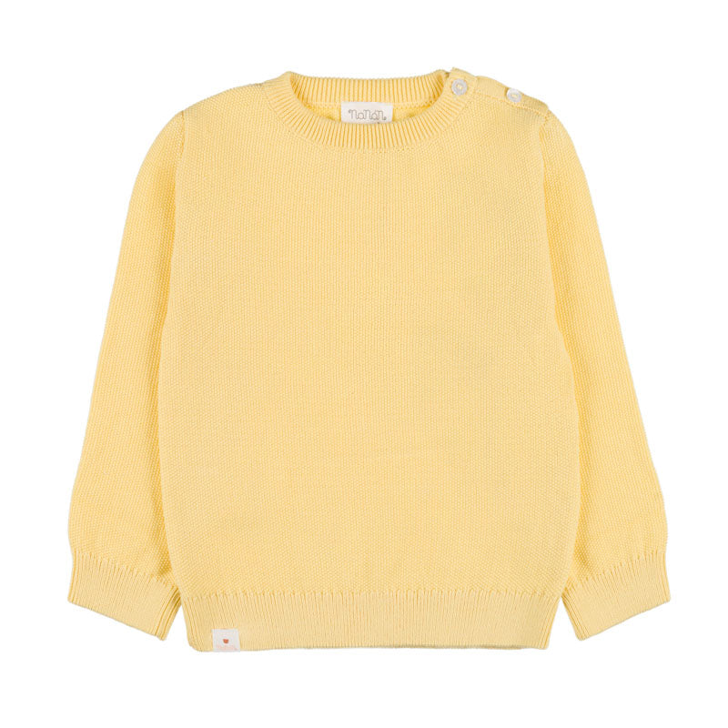 Maglioncino giallo in filo