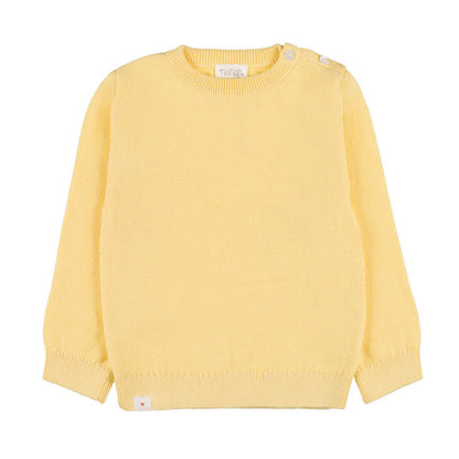 Maglioncino giallo in filo