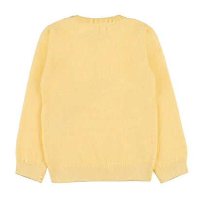 Maglioncino giallo in filo