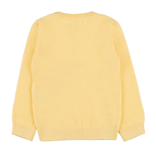 Maglioncino giallo in filo