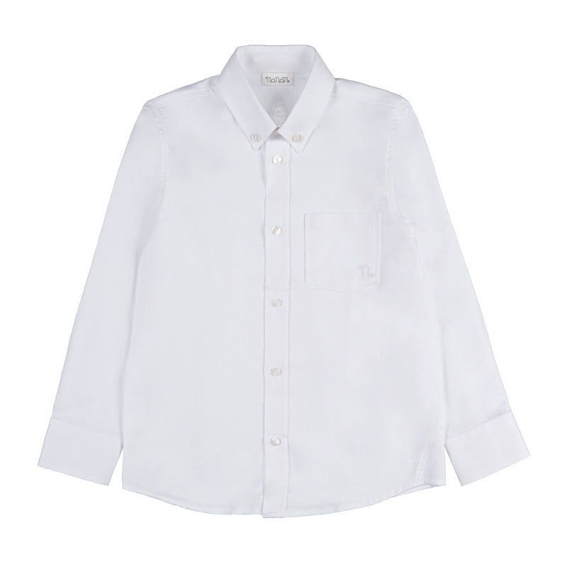 Camicia bianca button down
