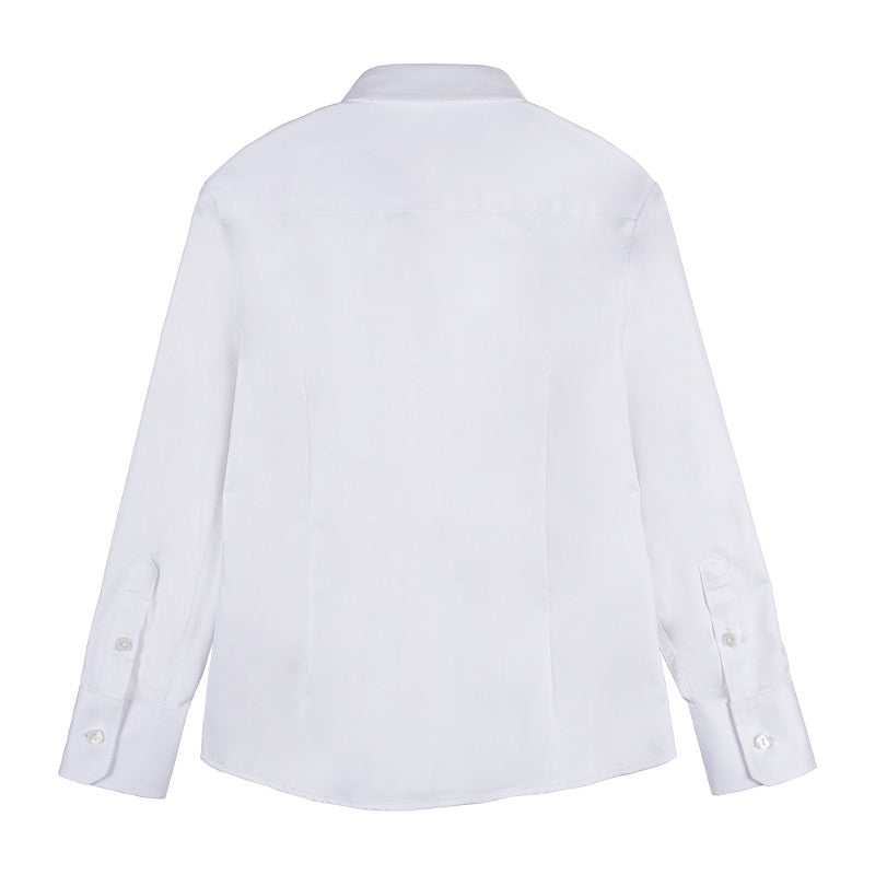 Camicia bianca a maniche lunghe